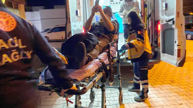 Konya'da otomobil ile kamyon çarpıştı! Yaralılar var...