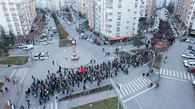 Konya'da 'yürü kardeşim' dediler! Yüzlerce kişi toplandı...