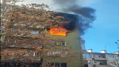 Konya'da elektrik kontağından yangın çıktı! İşte son durum...