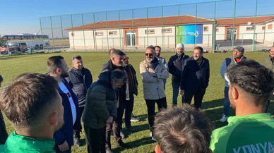 Ömer Korkmaz'dan maç öncesi motivasyon konuşması