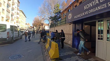 Konya'da 20 kişi gözaltına alındı! Dev operasyon...