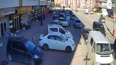 Yol vermedi diye takip edip sürücüyü darp etti!