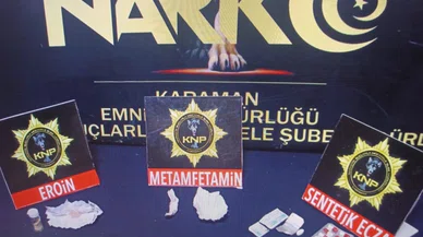 Karaman'da uyuşturucu operasyonunda 1 şüpheli tutuklandı