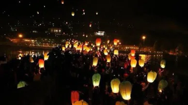 Konya'da fener alayı coşkusu! Her yer aydınlandı
