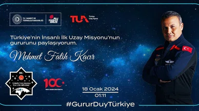 Uzaydan hatıra kalacak! TUA yayımladı...