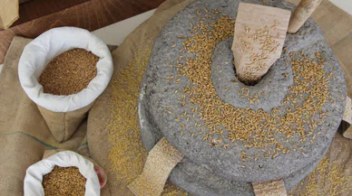 Konya'da üretilen bu bulgurda öyle bir sistem kullanılıyor ki...