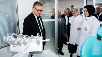 SÜ'ye yeni laboratuvar kazandırıldı! Açılışı Rektör Aksoy yaptı...