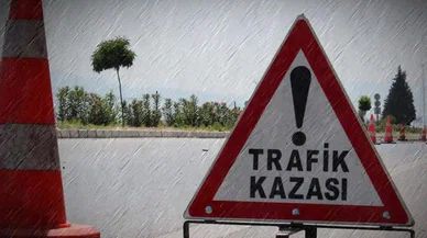 Aksaray'da iki otomobil çarpıştı: 5 kişi yaralandı