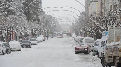 Karaman'da kar yağışı etkisini gösterdi!