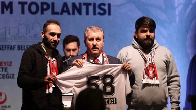 BBP Genel Başkanı Destici, Sivas'ta aday tanıtım toplantısında konuştu: