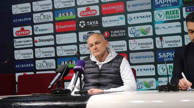 Omerovic: "Üzgün değilim ama 3 puan olabilirdi