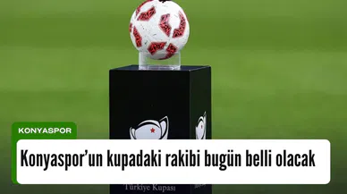 Konyaspor'un kupada rakibi belli oluyor! Zorlu rakip gelecek