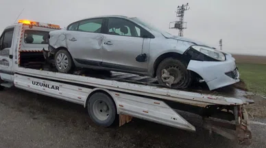 Konya’da otomobil takla attı: 1 yaralı