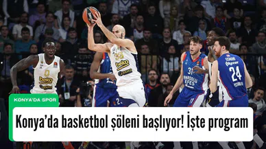 Konya'da basketbol şöleni başlıyor! İşte eşleşmeler ve program