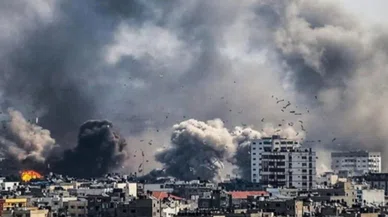 İsrail, sivillerin sığındığı binaya saldırdı: 3’ü çocuk 10 ölü