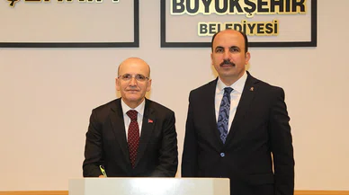 Hazine ve Maliye Bakanı Şimşek, Başkan Altay'ı ziyaret etti