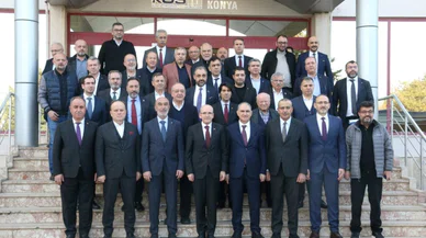 Bakan Şimşek, Konya OSB’de sanayicilerle buluştu