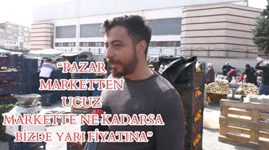 Konya semt pazarında fiyatlar nasıl?