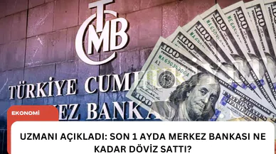 Uzmanı açıkladı: Son 1 ayda Merkez Bankası ne kadar döviz sattı?