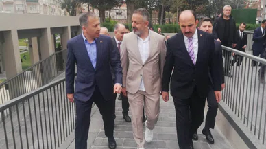 Başkan Korkmaz ile Bakan Yerlikaya görüştü