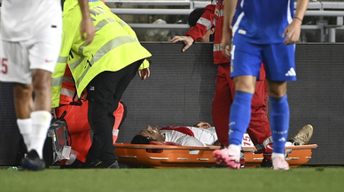 A Milli Takım'da şansızlık! Hastaneye kaldırıldı