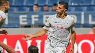 Konyaspor’da Aleksic imzadan 48 saat sonra gol attı