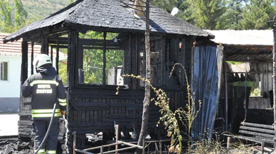 Konya'da akaryakıt istasyonunda feci yangın!