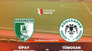 Bodrum FK - Konyaspor maçının VAR hakemi belli oldu