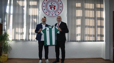 Konyaspor yönetiminden ziyaret