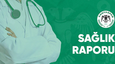 Konyaspor'da Beşiktaş maçına dakikalar iki oyuncudan kötü haber