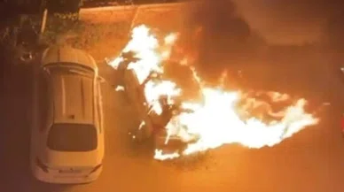 Konya’da polisin aracını kundaklayan şahısla ilgili gelişme