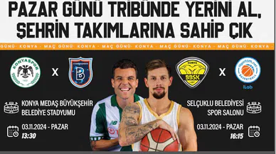 Konya'nın her yeri bu afişlerle donatıldı