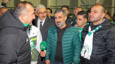 Konyaspor taraftarından antrenmana ziyaret