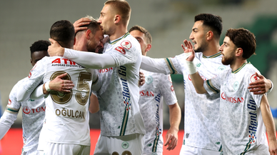 Konyaspor'dan kupada gol şov!