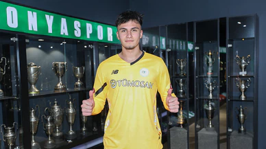 Konyaspor'da imzayı atan genç kaleci çok mutlu
