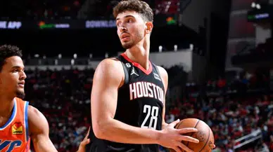 NBA'deki gururumuz Alperen Şengün tarihe geçti