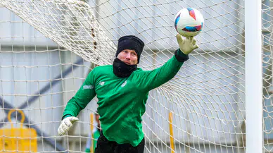 Konyaspor’dan maç öncesi şut çalışması