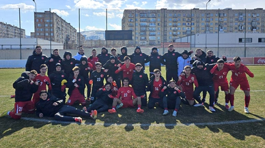 Konyasporlu genç oyuncu, milli maçta forma giydi