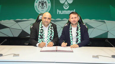 Konyaspor'da forma anlaşması resmen duyuruldu