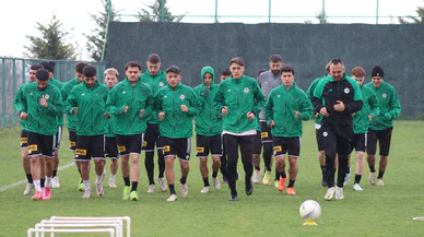 1922 Konyaspor, kritik maçın mesaisine moralsiz başladı