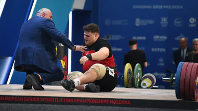 Konyalı milli halterci, Avrupa Şampiyonasında yıkıldı!