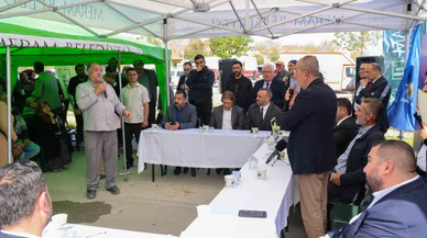 Başkan Mustafa Kavuş Hadimi ve Uluğbey Mahallelerinde Vatandaşlarla Buluştu