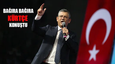 Özgür Özel, bağıra bağıra Kürtçe konuştu
