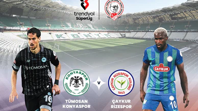 Konyaspor - Rizespor maçı CANLI (2-1)