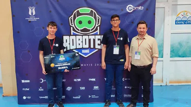 ROBOTEK Olimpiyatlarının kazananı Konya'dan