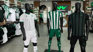 Konyaspor'da yeni sezon formaları satışa çıktı