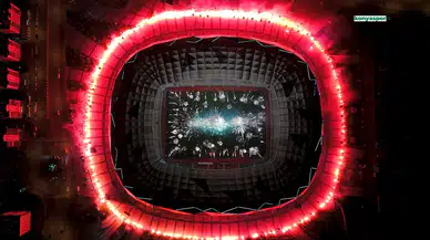 Konyaspor'dan muhteşem kutlama