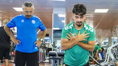 Konyasporlu oyuncular testten geçti