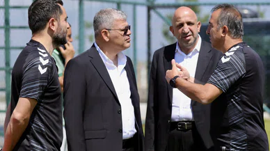 Konyaspor’da Başkan Atiker, kampı ziyaret etti! Recep Uçar ile sohbet