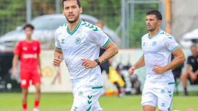 Konyasporlu forvet Süper Lig'de ilk 10'da